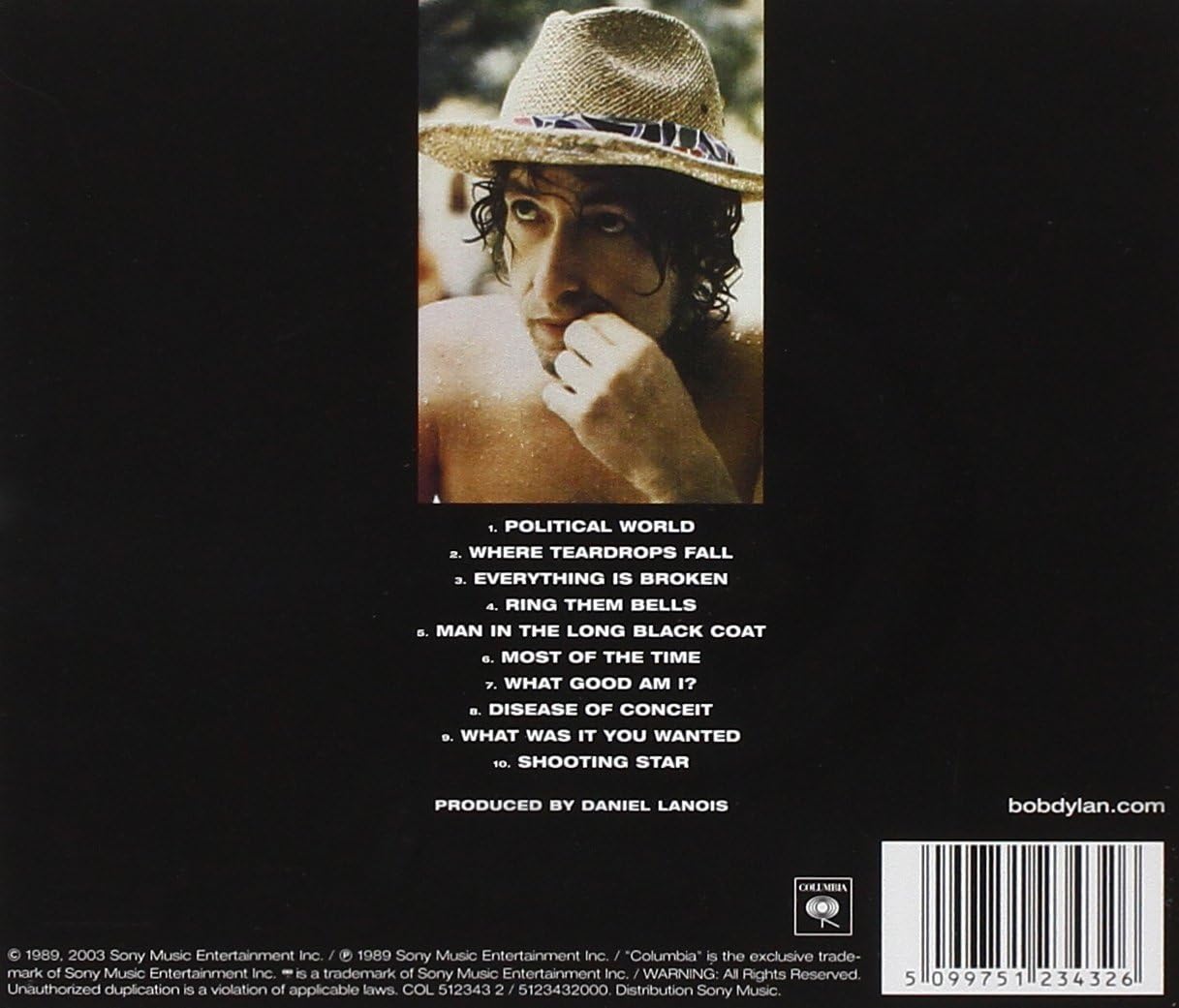 Image of Artwork for Bob Dylan's Oh Mercy (CD)